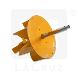 123085 - Grégoire upper left fan rotor with shaft, markets:  []string{"A", "B", "AU"}