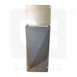 346568 - Left sheet metal for lower enclosure G2. Stainless steel, markets:  []string{"A", "B", "AU"}